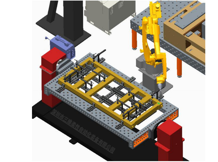 機(jī)器人組合工裝夾具