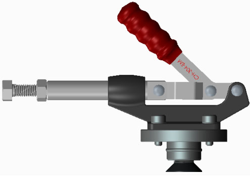 圓盤推拉快速夾具