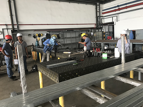 三維柔性焊接平臺