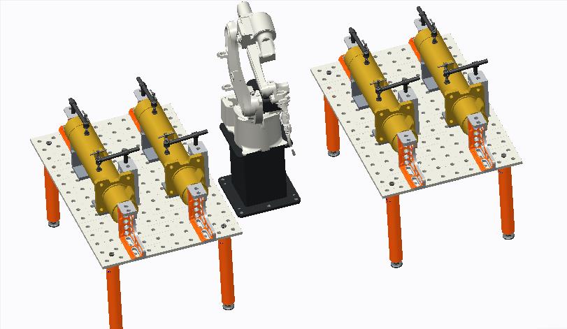 柔性焊接工作臺